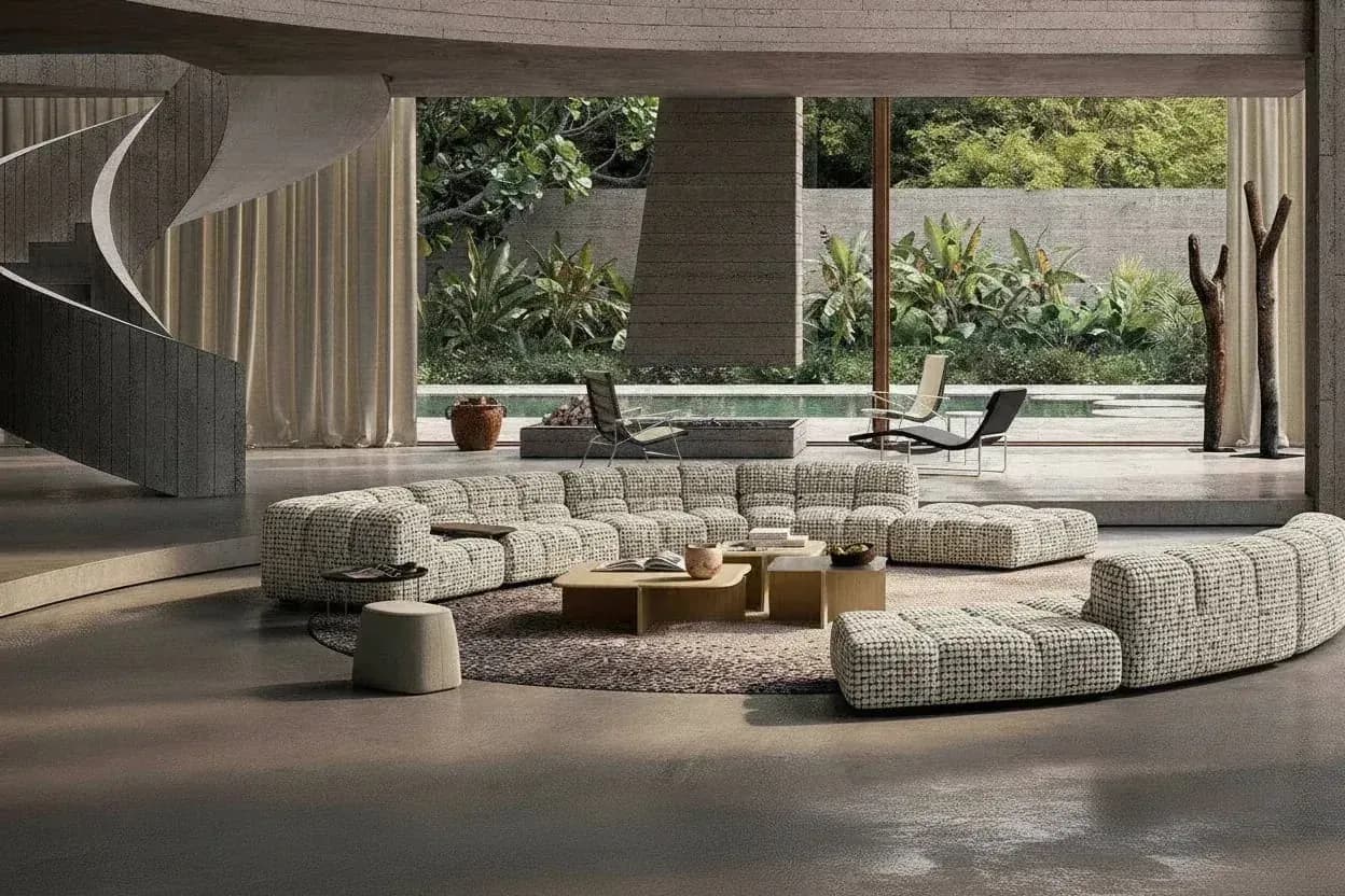 Interior furniture scene generated with XinVise AI
